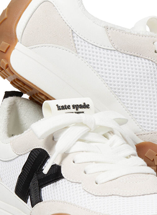 Kate Spade Beyaz Kadın Deri Sneaker KG690UY9 - Görsel 6
