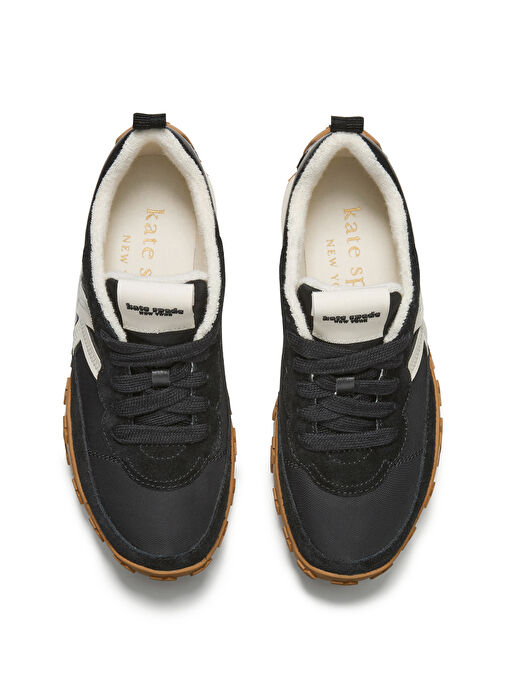 Kate Spade Siyah Kadın Deri Sneaker KM812BLK - Görsel 6