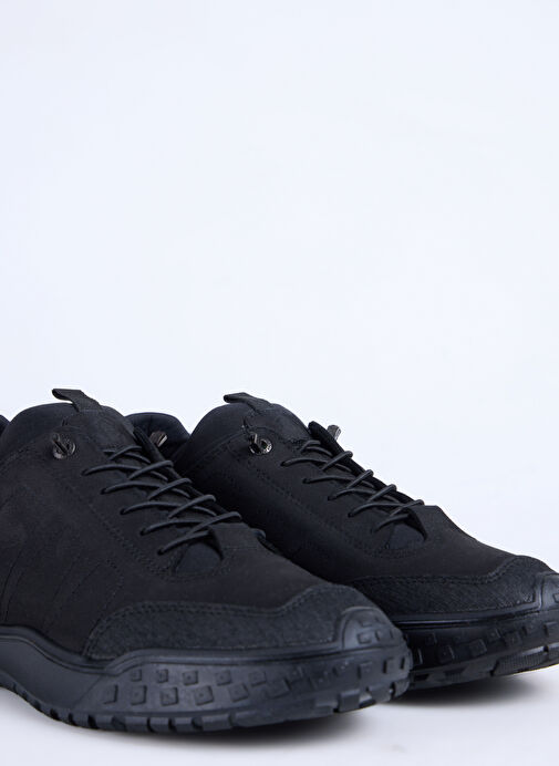 Hammer Jack Siyah Erkek Deri Günlük Ayakkabı HENLEY - Görsel 6