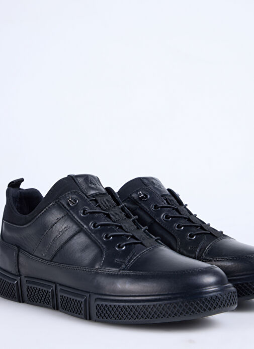 Hammer Jack Siyah Erkek Deri Günlük Ayakkabı GONER M AYAKKABI - Görsel 6