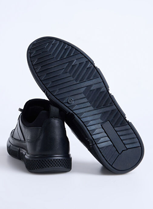 Hammer Jack Siyah Erkek Deri Günlük Ayakkabı GONER M AYAKKABI - Görsel 5