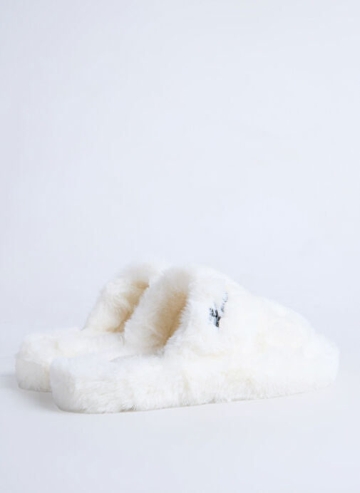 KARL LAGERFELD Beyaz Kadın Terlik KL80674WF1 - Görsel 4