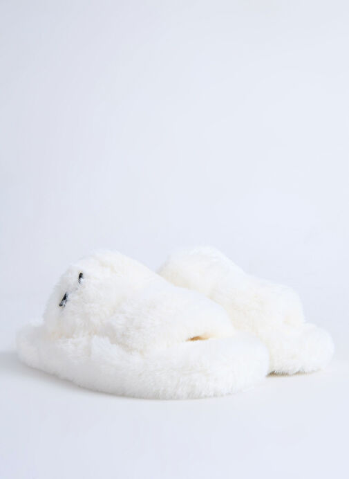 KARL LAGERFELD Beyaz Kadın Terlik KL80674WF1 - Görsel 3