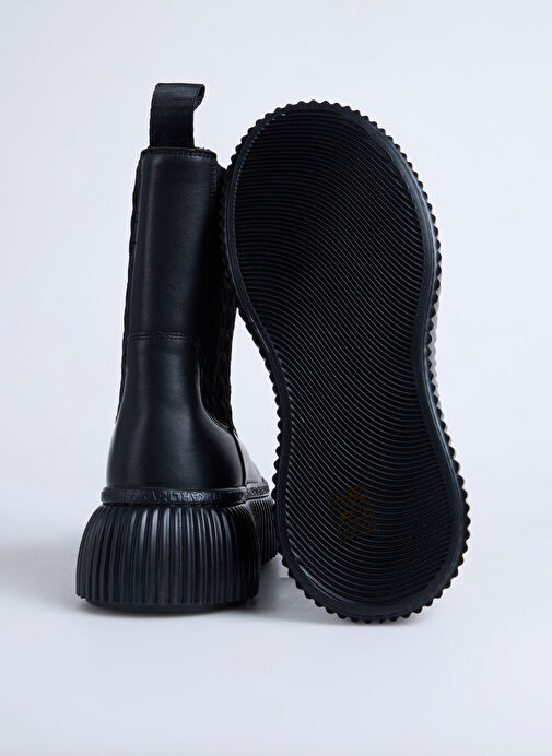 KARL LAGERFELD Siyah Kadın Deri Bot KL4236540X - Görsel 5