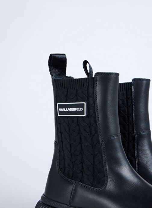 KARL LAGERFELD Siyah Kadın Deri Bot KL4236540X - Görsel 6