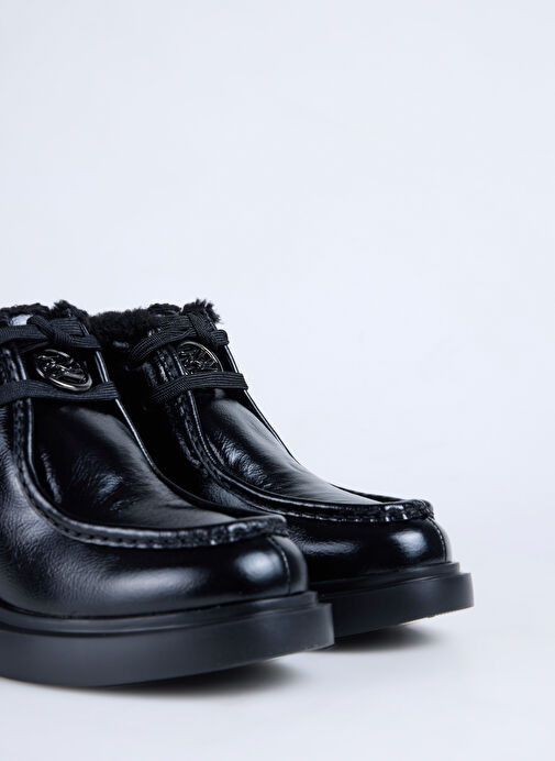 KARL LAGERFELD Siyah Kadın Deri Bot KL41235100 - Görsel 6