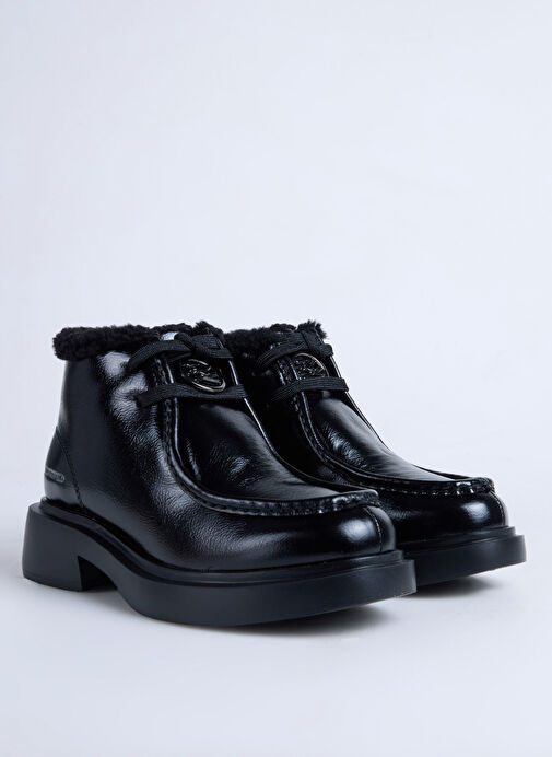 KARL LAGERFELD Siyah Kadın Deri Bot KL41235100 - Görsel 3
