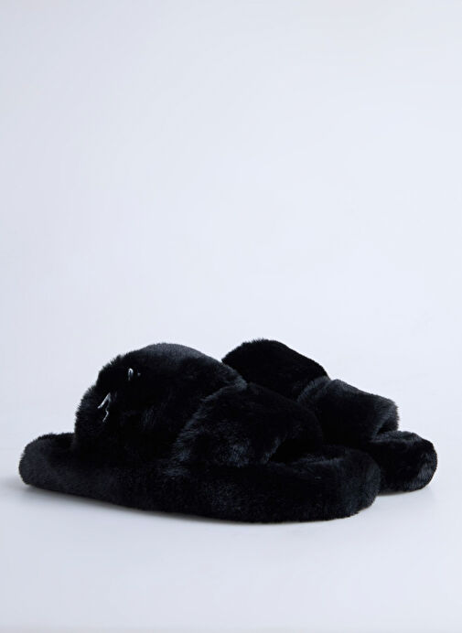 KARL LAGERFELD Siyah Kadın Terlik KL80674WF0 - Görsel 3