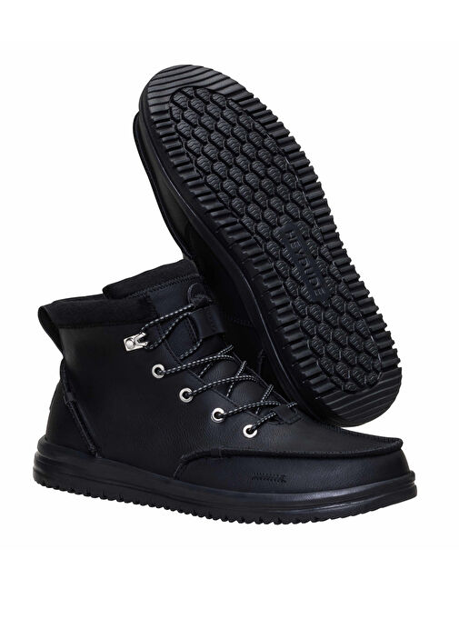 Hey Dude Siyah Erkek Bot Bradley Classic Tumbled - Görsel 4