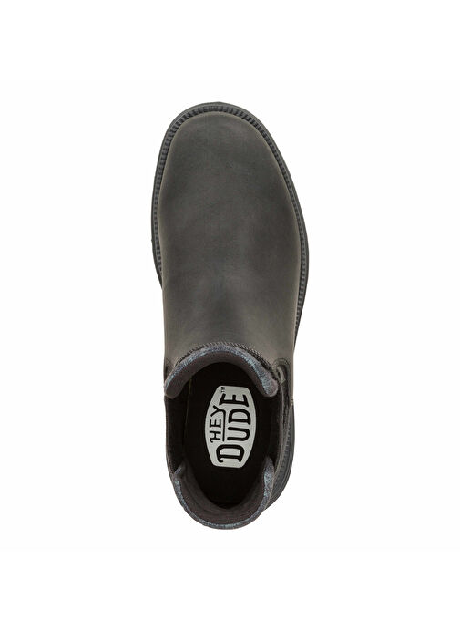Hey Dude Siyah Erkek Deri Bot Branson Classic - Görsel 3