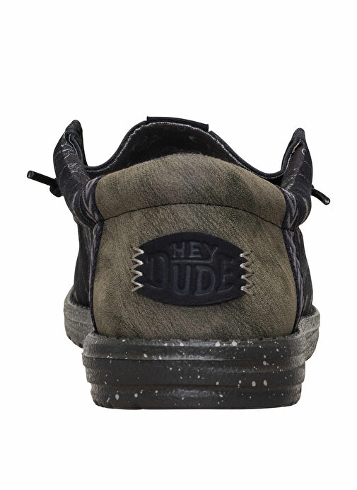 Hey Dude Siyah Erkek Günlük Ayakkabı Wally Western - Görsel 6