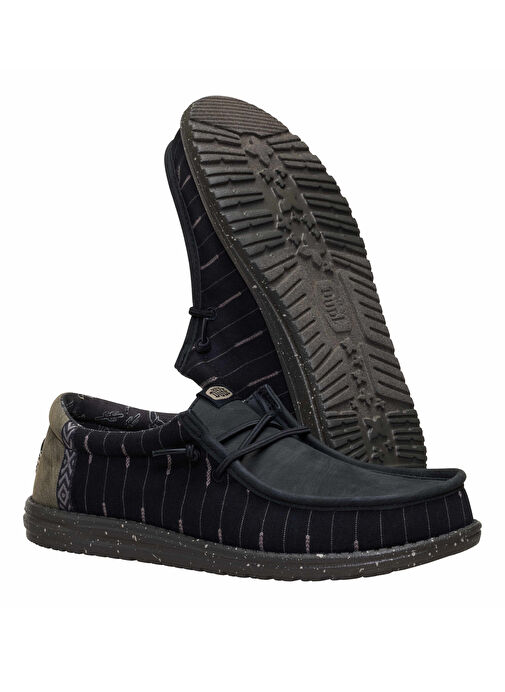 Hey Dude Siyah Erkek Günlük Ayakkabı Wally Western - Görsel 5