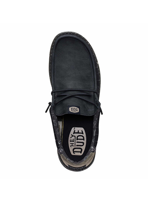 Hey Dude Siyah Erkek Günlük Ayakkabı Wally Western - Görsel 4