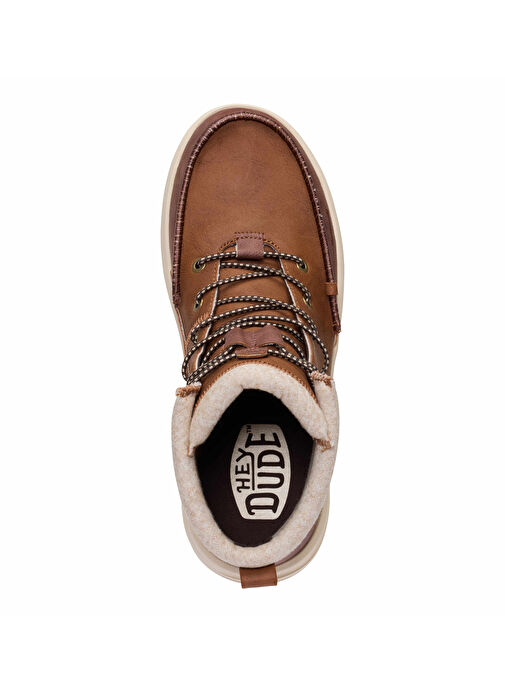 Hey Dude Kahverengi Erkek Bot Bradley Classic Tumbled - Görsel 3