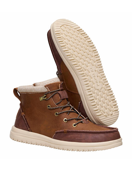 Hey Dude Kahverengi Erkek Bot Bradley Classic Tumbled - Görsel 4