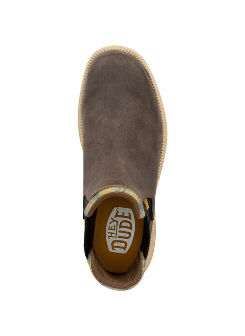 Hey Dude Kahverengi Erkek Deri Bot Branson Classic - Görsel 3