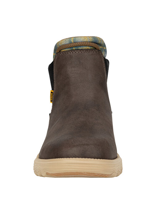 Hey Dude Kahverengi Erkek Deri Bot Branson Classic - Görsel 5