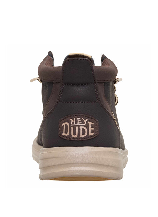 Hey Dude Kahverengi Erkek Bot Wally Mid GripR Classic - Görsel 6