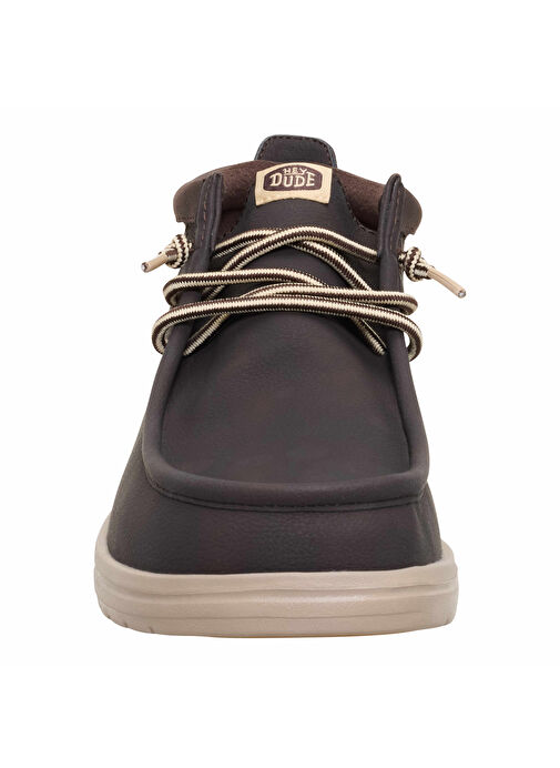 Hey Dude Kahverengi Erkek Bot Wally Mid GripR Classic - Görsel 5