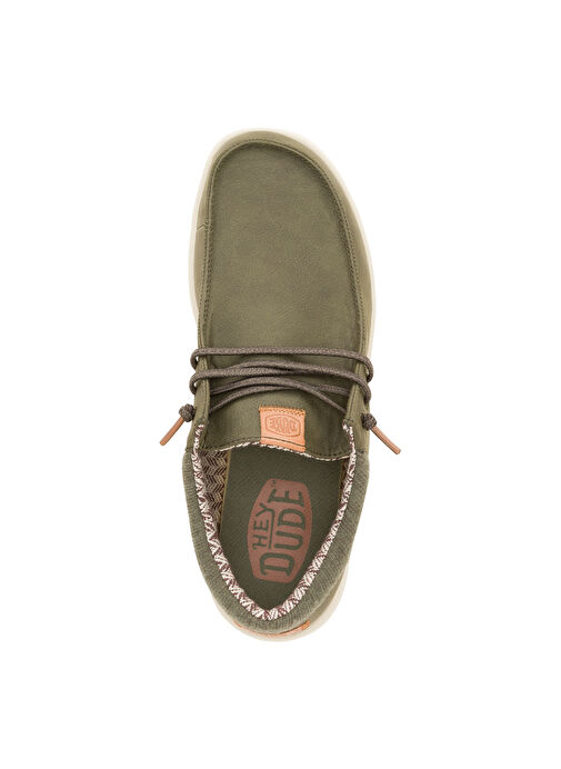 Hey Dude Haki Erkek Günlük Ayakkabı Paul Classic - Görsel 5