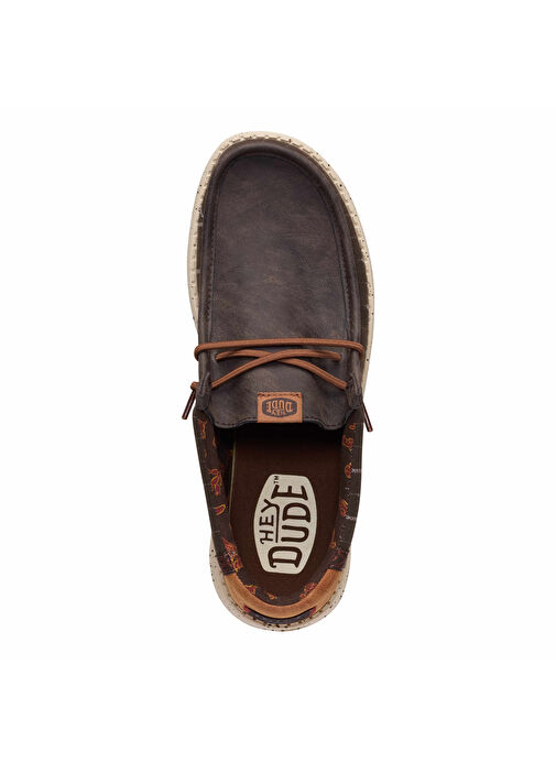 Hey Dude Kahverengi Erkek Günlük Ayakkabı Wally Western - Görsel 3