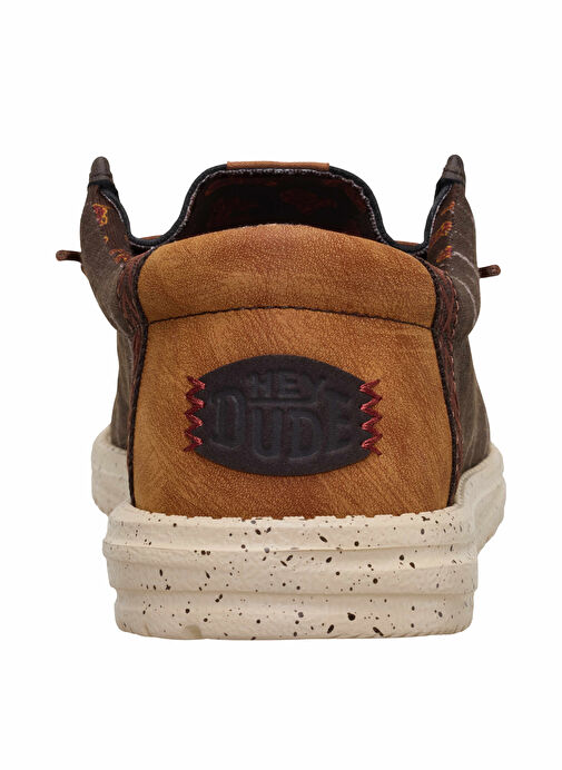 Hey Dude Kahverengi Erkek Günlük Ayakkabı Wally Western - Görsel 6