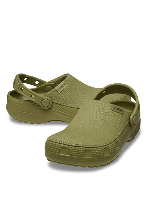 Crocs Yeşil Erkek Terlik Classic Crafted Clog - Görsel 5
