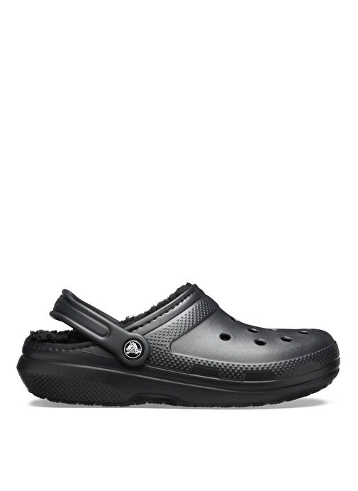 Crocs Siyah Erkek Terlik Classic Lined Clog - Görsel 2
