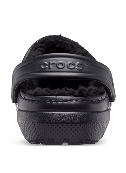 Crocs Siyah Erkek Terlik Classic Lined Clog - Görsel 6