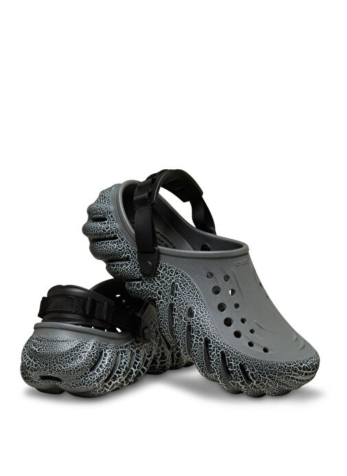 Crocs Antrasit Erkek Terlik Echo Crackle Clog - Görsel 5