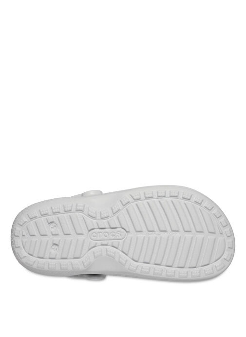 Crocs Gri Erkek Terlik Classic Lined Clog - Görsel 7