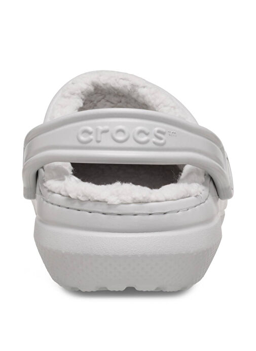 Crocs Gri Erkek Terlik Classic Lined Clog - Görsel 6