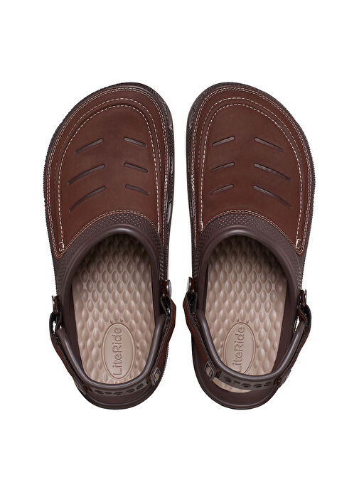 Crocs Kahverengi Erkek Terlik Yukon Vista II LR Clog M - Görsel 4