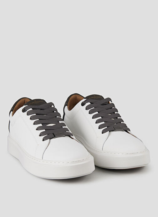Alexander Smith Beyaz Erkek Sneaker LONDON - Görsel 3