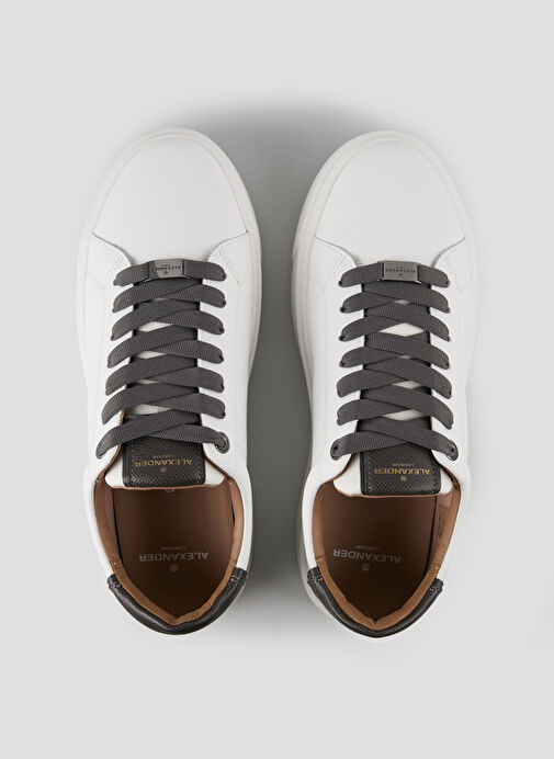 Alexander Smith Beyaz Erkek Sneaker LONDON - Görsel 4