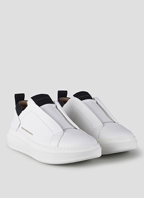 Alexander Smith Beyaz Erkek Sneaker WEMBLEY SLIP-ON - Görsel 3