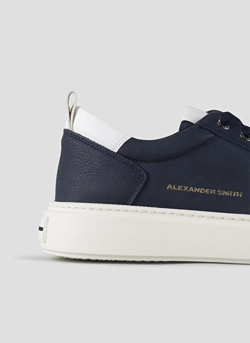 Alexander Smith Lacivert Erkek Deri Sneaker BOND - Görsel 5
