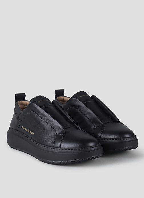 Alexander Smith Siyah Erkek Sneaker WEMBLEY SLIP-ON - Görsel 3