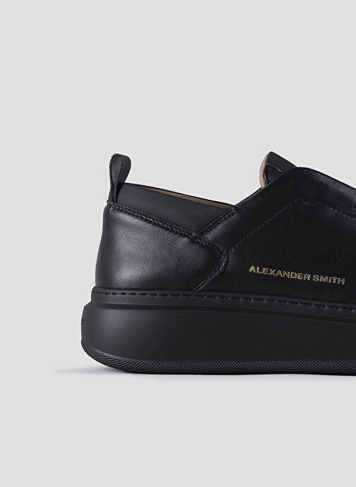 Alexander Smith Siyah Erkek Sneaker WEMBLEY SLIP-ON - Görsel 5
