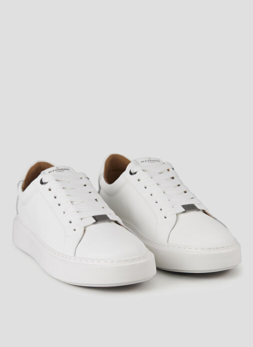 Alexander Smith Beyaz Erkek Sneaker LONDON - Görsel 3