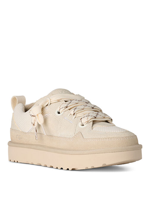 Ugg Krem Kadın Sneaker Lo Lowmel 1168890 - Görsel 3