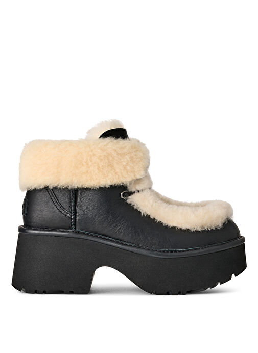 Ugg Siyah Kadın Deri Bot Esmee Leather Lace Up1176110 - Görsel 2