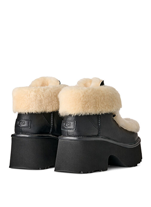 Ugg Siyah Kadın Deri Bot Esmee Leather Lace Up1176110 - Görsel 5