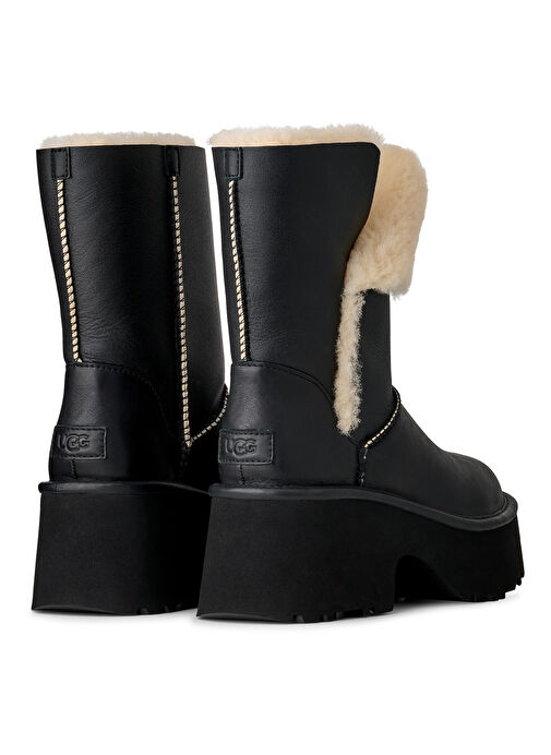 Ugg Siyah Kadın Deri Bot Classic Esmee Leather 1172590 - Görsel 5