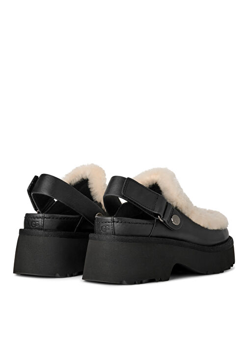 Ugg Siyah Kadın Deri Terlik ESMEE LEATHER CLOG 1171507 - Görsel 5