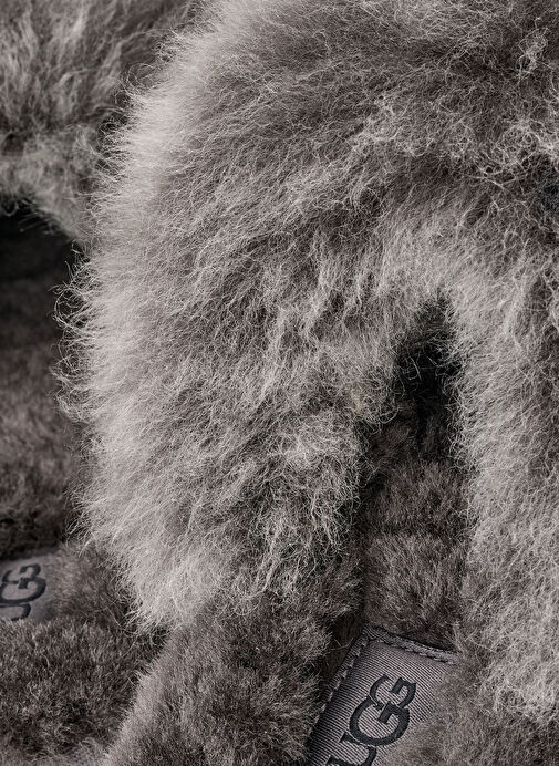 Ugg Gri Süet Kadın Terlik Scuffette Chalet 1173591 - Görsel 6