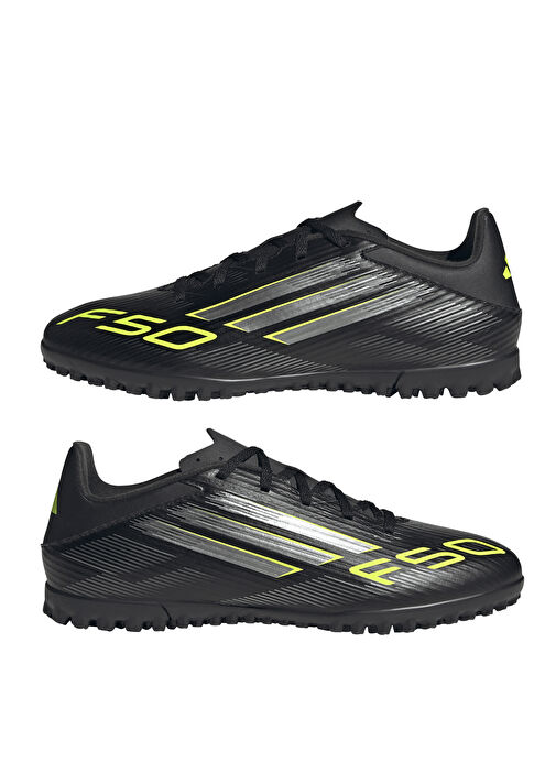 adidas JI0025 F50 CLUB TF Siyah Erkek Halı Saha Ayakkabısı - Görsel 8