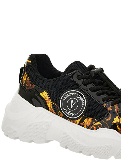Versace Jeans Couture Siyah Sneaker 79VA3SC7G89 - Görsel 5