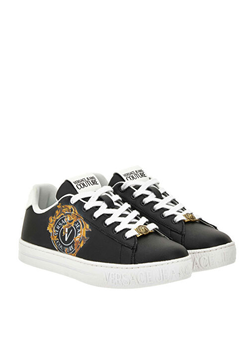 Versace Jeans Couture Siyah Sneaker 79VA3SK3899 - Görsel 3