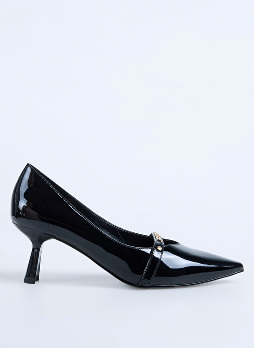 Just Cavalli Siyah Kadın Topuklu Ayakkabı 79RA3S40 - Görsel 2